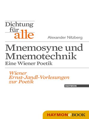 cover image of Dichtung für alle